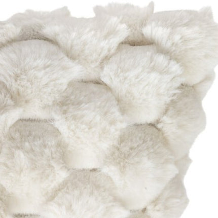 Adriel Sierkussen - Set van 2 - Luxe Zachte Kussens met Tie-Dye Effect - Afneembare Hoes en Vulling - Polyester - 38 x 58 cm - Beige