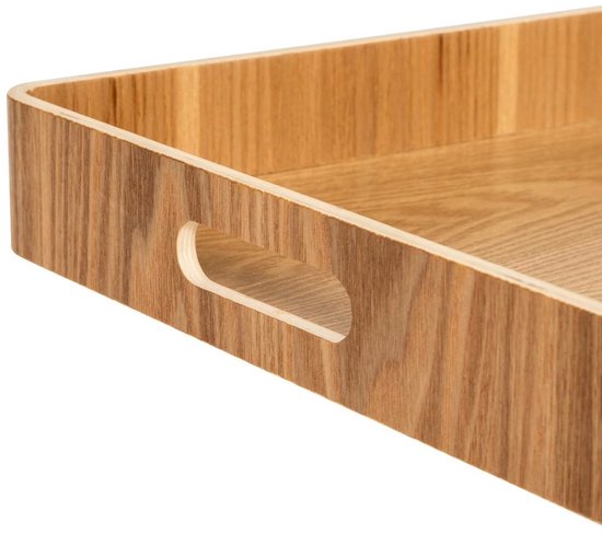 5Five Curve Dienblad / Plateau - 43 x 30 x 5 cm - Bruin