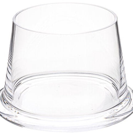 Snoeppot - Voorraadpot - Snoepglas - Glazen Bewaarpot met Deksel - Voor Snoep, Koekjes, Chocolade & Kleine Etenswaren - Vaatwasserbestendig - 0.4 Liter - Ø12.5 x 12 cm - Transparant