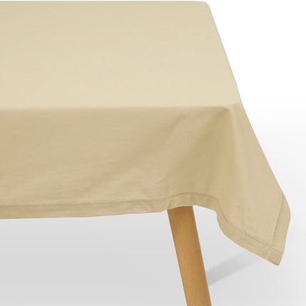 Atmosphera Tafelkleed - beige - katoen - 240 x 140 cm - rechthoek - tafellaken