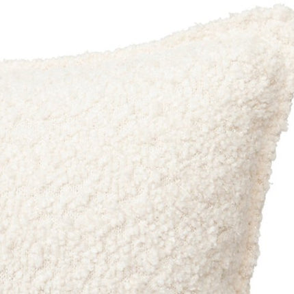 Bankkussen - Sierkussen - Decoratief Kussen - Lendekussen Woonkamer - Rechthoekig - Polyester - 30x50 cm - Ivory