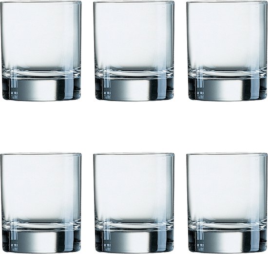 Arcoroc Islande Becherglas - 200 ml - 6 Stück