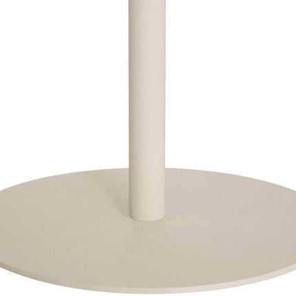 Atmosphera Fiora Bijzettafel - Ø43xH51cm - Ivoor