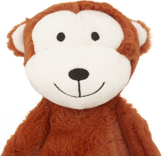 Jungle Knuffelaap XL – Zachte Pluche Aap – 47 cm – Polyester – Bruin