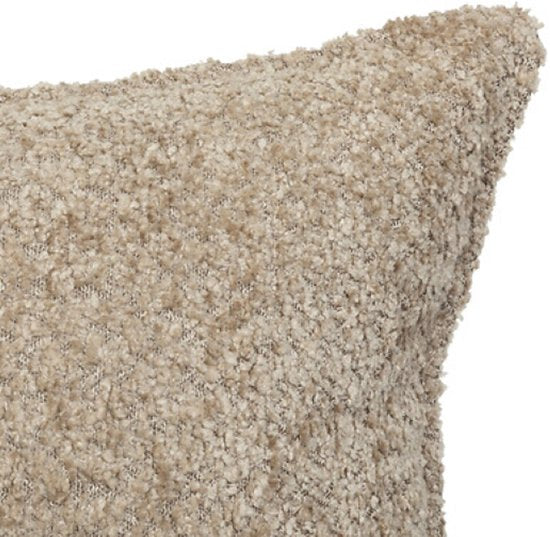Bankkussen - Sierkussen - Decoratief Kussen - Lendekussen Woonkamer - Rechthoekig - Polyester - 30x50 cm - Linen Beige