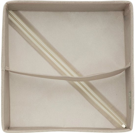 Schubladen-Organizer Kleiderschrank 16 Fächer Five® - Dressy + - Beige - Faltbar