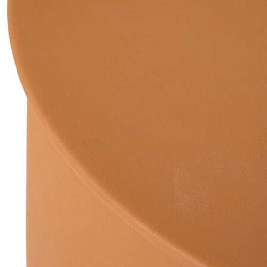Atmosphera – Totem Beistelltisch Palomba – Ocker Ø 31 cm Stahl H 41,8 cm – Keine Montage