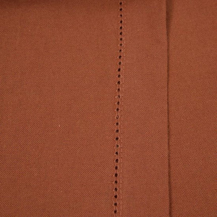 Atmosphera Tafelkleed - terracotta - katoen - 240 x 140 cm - rechthoek - tafellaken