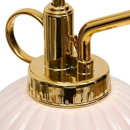 Plantenspuit - Keramische Plantensproeier - Bloemenspuit - Kamerplanten Waterverstuiver - Vintage Planten Mister - 220ml - Dolomiet - 10.7 x 10.7 x 17.5 cm - Roze