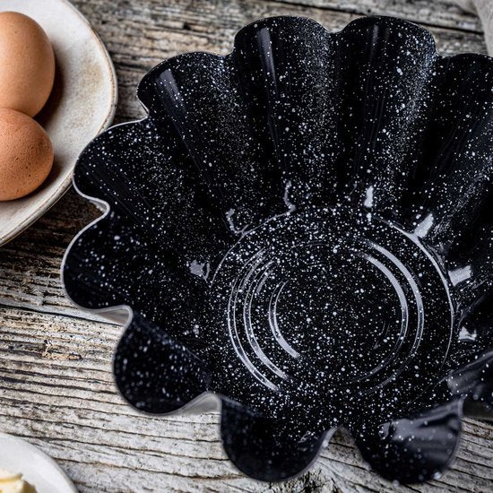Granieten bakvorm - tulbandbakvorm voor cake 23, 5 CM