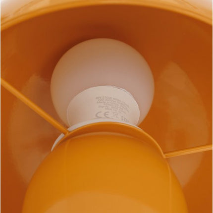 Atmosphera Lito Tafellamp/Paddenstoellamp - Ø20xH25cm - Oranje