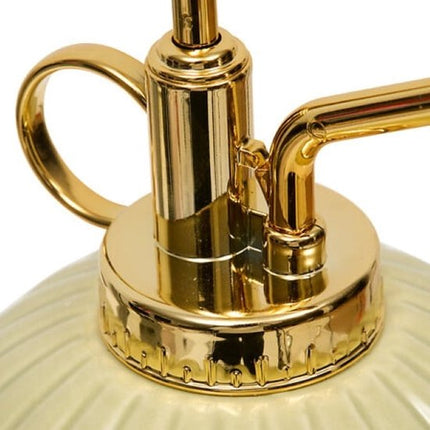 Parfumspuit - Plantenspuit - Keramische Plantensproeier - Bloemenspuit - Kamerplanten Waterverstuiver - Vintage Planten Mister - 220ml - Dolomiet - 10.7 x 10.7 x 17.5 cm - Groen
