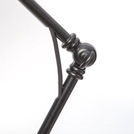 Atmosphera Tafellamp/bureaulampje Design Light Classic - zwart - metaal - H62 cm - Leeslamp