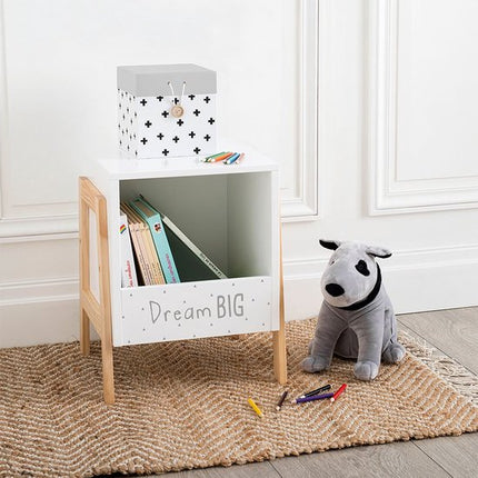 Atmosphera - Nachtkastje Dream Big - Boekenplank - 40x33x30cm