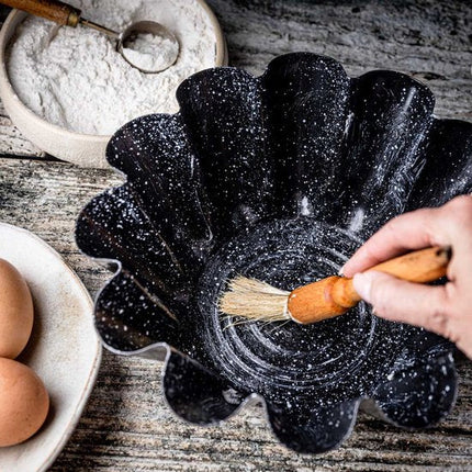 Granieten bakvorm - tulbandbakvorm voor cake 23,5CM