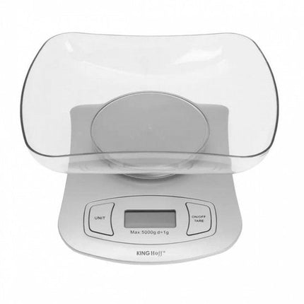 Kinghoff Serie - Digitale Keukenweegschaal - 5 kg - Tarra Functie - Batterij Inclusief