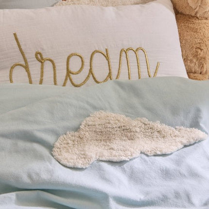 Atmosphera Kids Clouds Dekbedovertrek set met 1 kussensloop 140x200cm/65x65cm