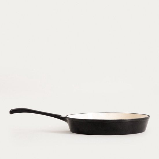 HOMLA - Bratpfanne - 26 cm - Schwarzes Gusseisen