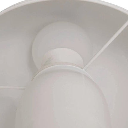 Atmosphera Lito Tafellamp/Paddenstoellamp - Ø20xH25cm - Wit