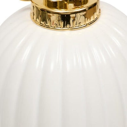 Plantenspuit - Keramische Plantensproeier - Bloemenspuit - Kamerplanten Waterverstuiver - Vintage Planten Mister - 220ml - Dolomiet - 10.7 x 10.7 x 17.5 cm - Wit