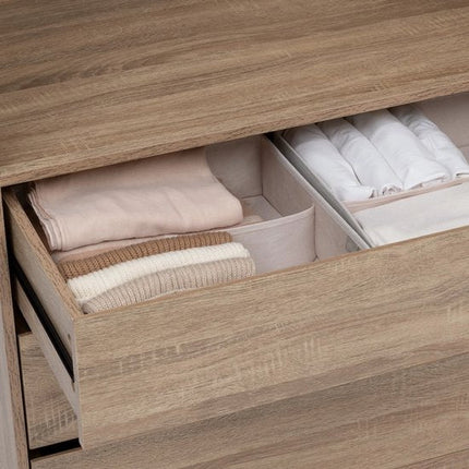 Lademandje kledingkast organizer 16-vaks Five® - Dressy+ - Beige - Opvouwbaar