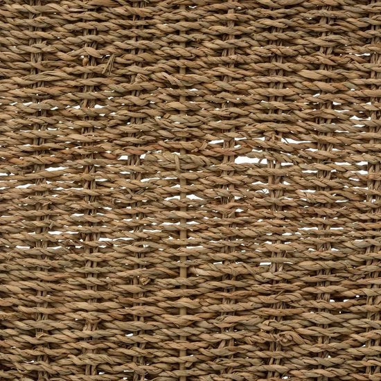 5Five Aufbewahrungskorb Türregal - 3 Körbe - Rattan - braun - 28 x 12 x 69 cm - Badezimmerschrank