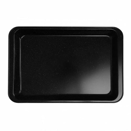 KINGHOFF Marmerenlook Bakvorm - Rechthoekige Cakevorm 42,5x28,5x5 cm - Zwarte Antiaanbaklaag - Geschikt voor Oven