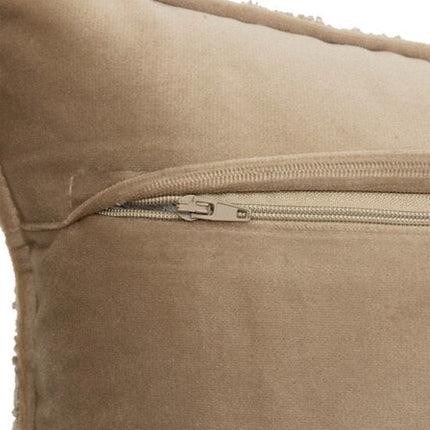Bankkussen - Sierkussen - Decoratief Kussen - Lendekussen Woonkamer - Rechthoekig - Polyester - 30x50 cm - Linen Beige