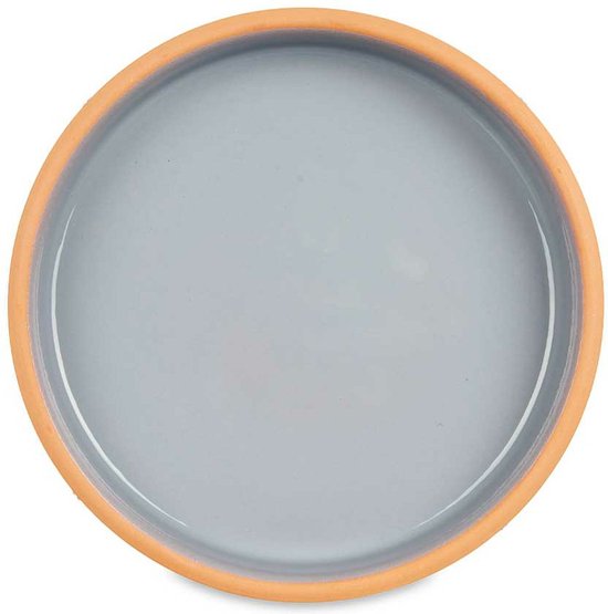 La Dehesa tapas serveerschaal – set van 2, terracotta, grijs, Ø 23 cm – foto 4