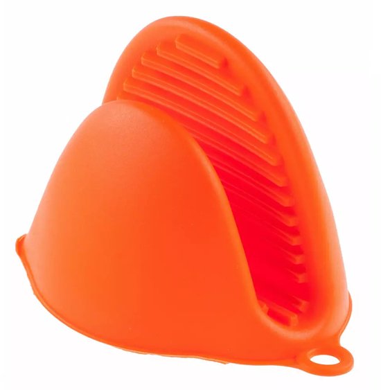 Kinghoff KH-4621 - Siliconen Keuken Grijpers - Hittebestendig - Oranje