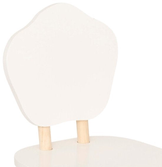 Kleine houten kinderstoel, set van 2 – stoeltje voor de kinderkamer, 47 cm – foto 3