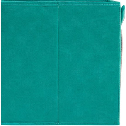 Atmosphera opbergmand kinderkamer appel - Blauw - Decoratief | Opvouwbaar