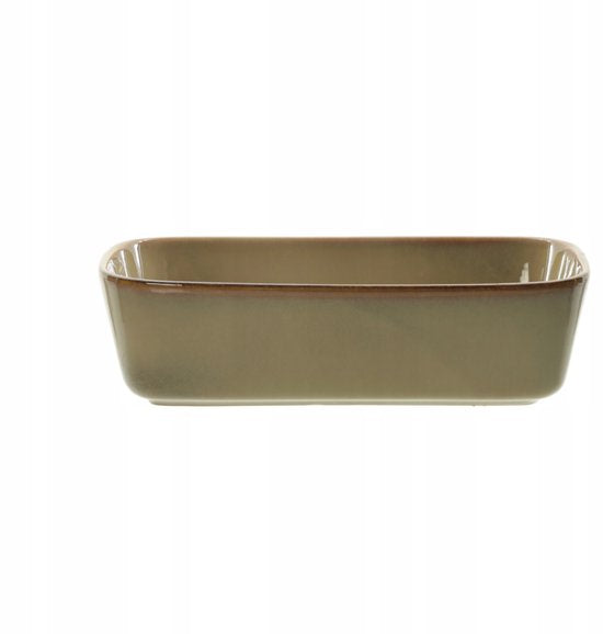 MPLCo - Broodvorm - Broodbakvorm - Bakvorm - Ovenschaal - Broodbakvorm voor Zelfgebakken Brood, Cake & Ovenschotels - Oven, Magnetron & Vaatwasserbestendig - 26 x 14.5 x 7.5 cm - Lichtbruin