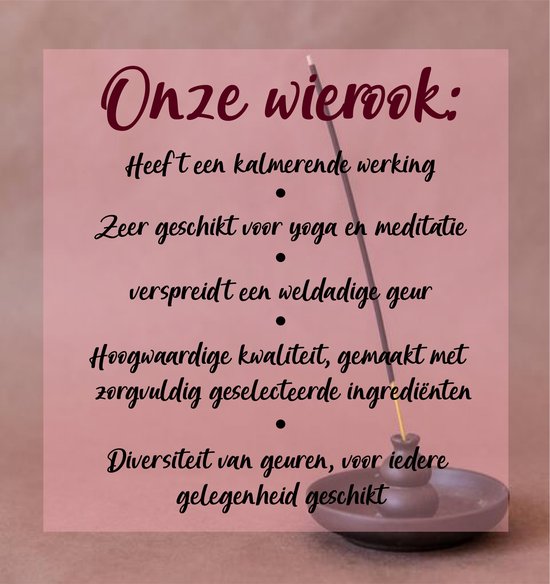 Atmosphera Wierook stokjes in Jasmijn geur - voordeelpak - 40x stokjes - 25cm - Ontspannend - Kalmerend