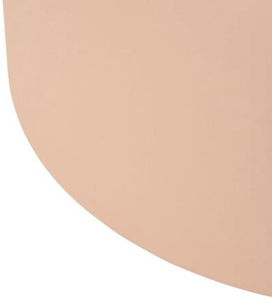 Atmosphera Totem Beistelltisch Palomba - Ø 31 cm Metall - Beige