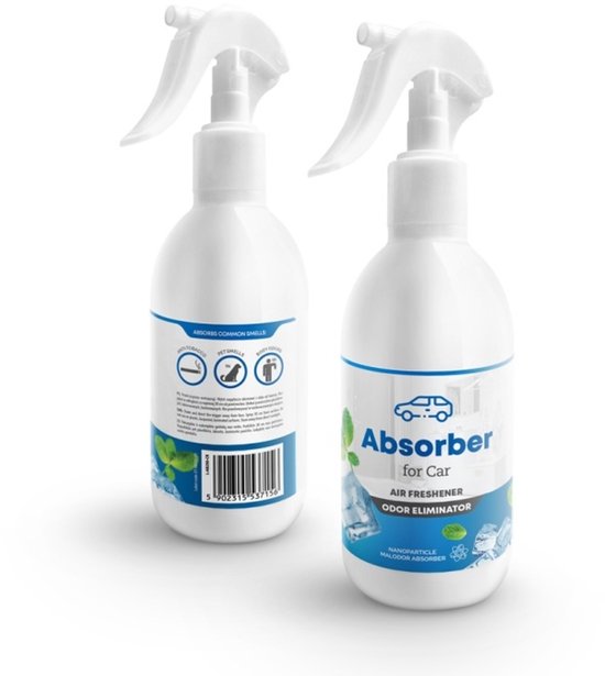Elix Absorber geurverwijderaar spray voor de auto – For Car, 250 ml