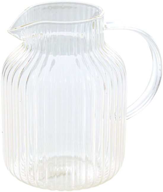Secret de gourmet Teekanne mit Sieb - Glas - mit Deckel - transparent - 1,6 Liter