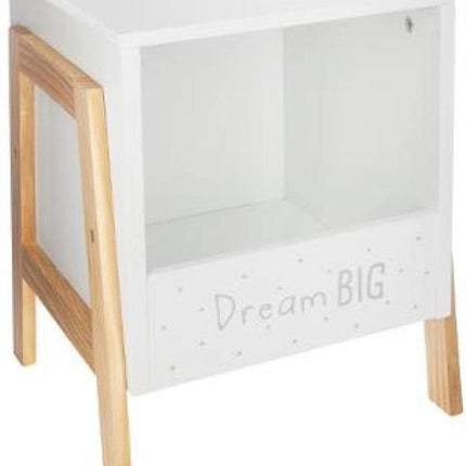 Atmosphera - Nachtkastje Dream Big - Boekenplank - 40x33x30cm