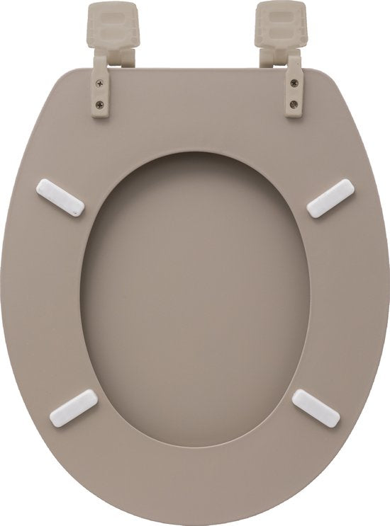 5Five Colors toiletbril beige – MDF/HDF, universele pasvorm – foto 3