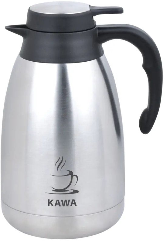Kinghoff KH-2094 thermoskan 2 liter met COFFEE-label – dubbelwandig RVS