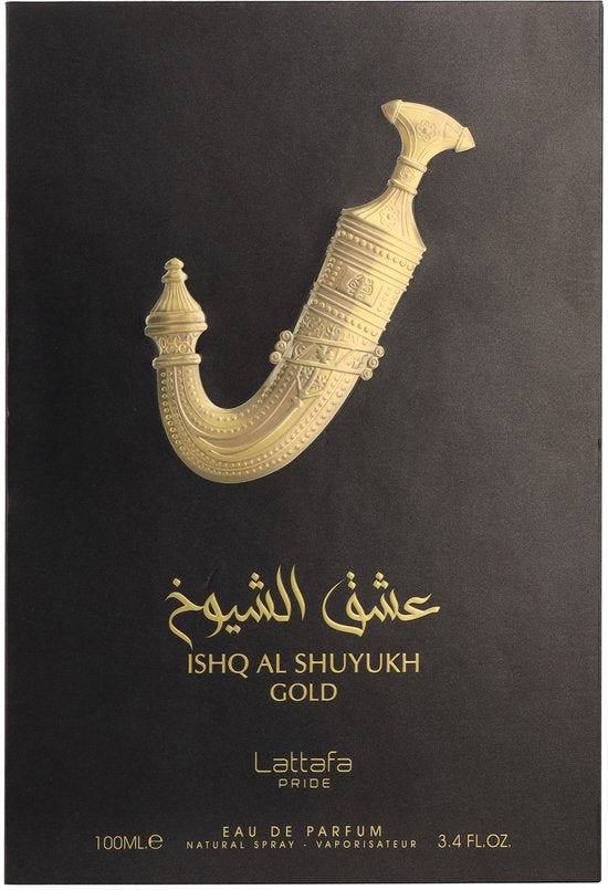 Lattafa Pride Ishq Al Shuyukh Gold eau de parfum spray 100 ml (unisex)
