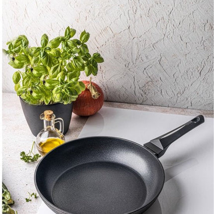 Klausberg 7690 - Zwarte koekenpan - 28 cm - zwart