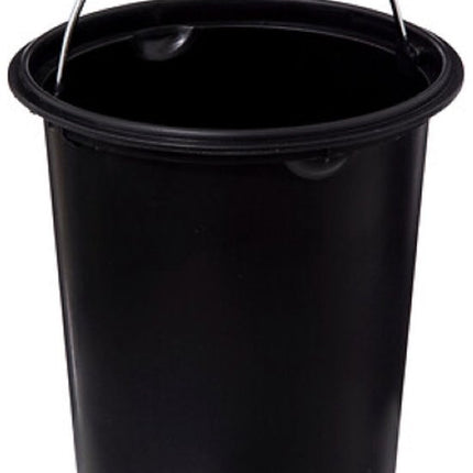 Badkamerset - Hapache Badkamerset - Toiletaccessoires - Soft-Close 3L Prullenbak van Metaal & Bamboe - Toiletbril - Multicolor