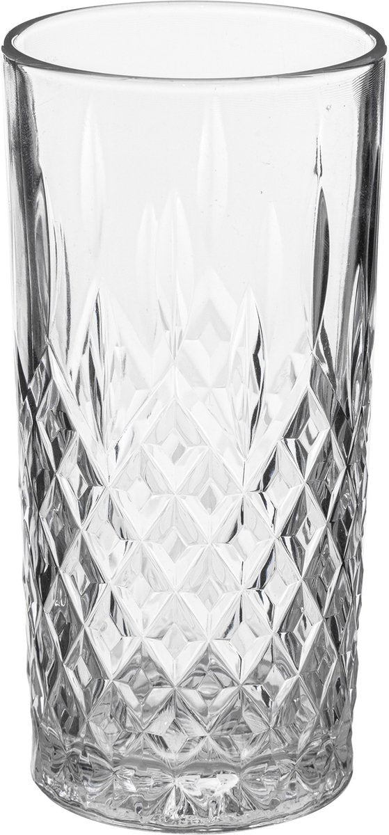 Secret de Gourmet Longdrinkgläser - Paris - 4er-Set - 300 ml - Glas - luxuriöses Aussehen