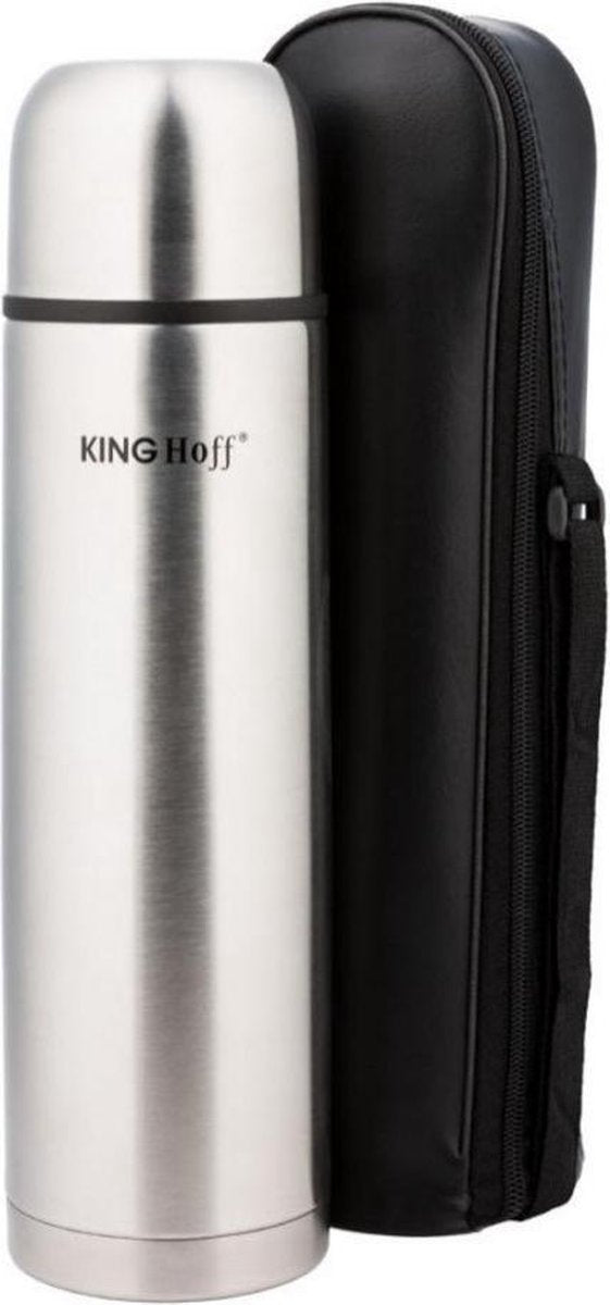 RVS Thermosfles 500 Ml Klikklik Kinghoff - RVS