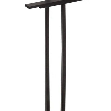 5Five Kledingrek Dressboy - Colbert/Jas en broek hanger - staand model - bamboe/metaal - zwart - 45 x 114 cm
