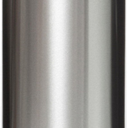 5Five Prullenbak/pedaalemmer Delta - zilver - metaal - 30 liter - 39 x 33 x 62 cm - keuken