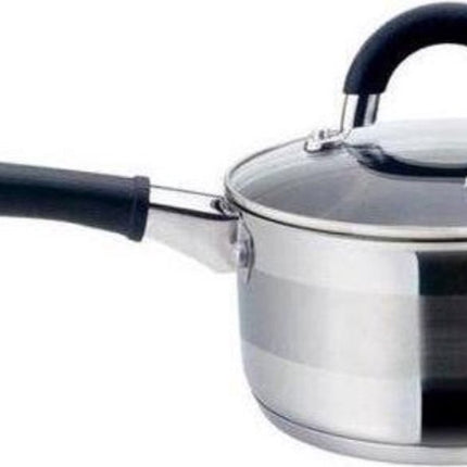Kinghoff - steelpan met deksel - rvs - 0,5 liter