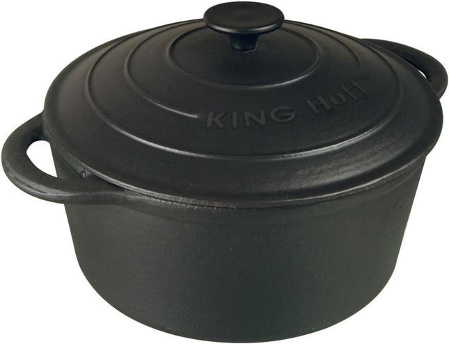 Kinghoff 2254 kookpan - Ø 24 cm - gietijzer - alle warmtebronnen
