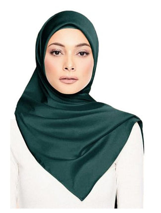 Fancy satin hijab